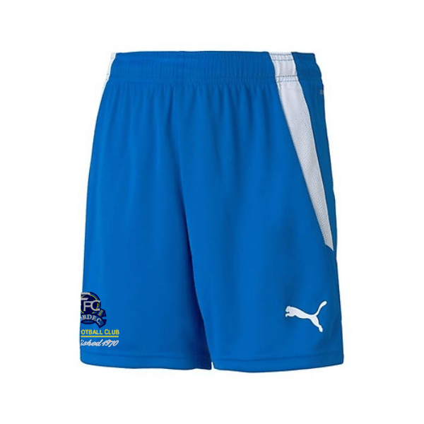 Ford FC Puma teamLIGA Shorts – Electric Blue/White